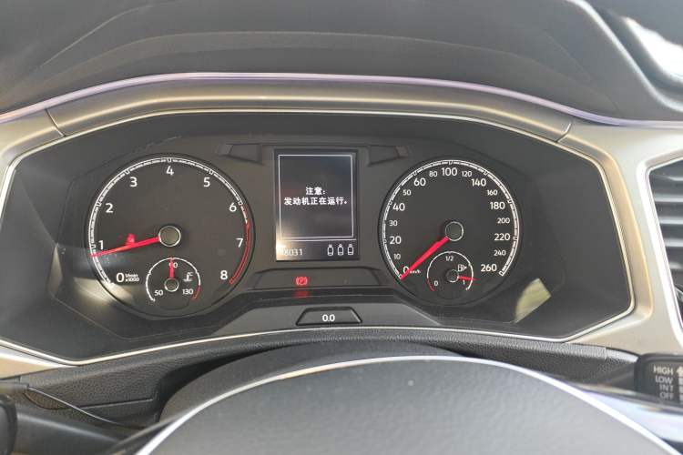 Used Volkswagen T-ROC 2021 Revised Version 280TSI DSG Two-Wheel Drive Elite Connect Edition Instrument Cluster