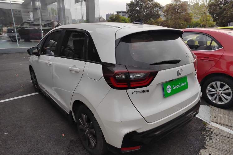 Used Honda Fit 2023 1.5L CVT Trendy Sports Edition Rear Left 45 Deg