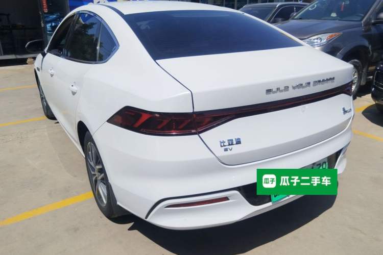 Used BYD Qin PLUS 2023 Champion Edition EV 510KM Beyond Model Rear Left 45 Deg