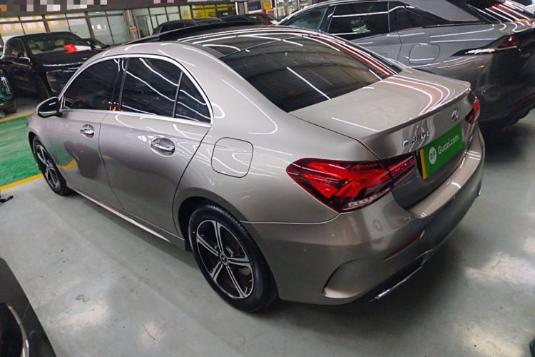 Used Mercedes-Benz A-Class 2022 Second Facelift A 200 L Sport Sedan Fashion Version Rear Left 45 Deg