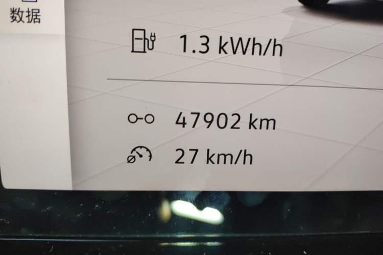 Used Volkswagen ID.3 2022 Active Pure Intelligent Enjoyment Edition Odometer Close Up