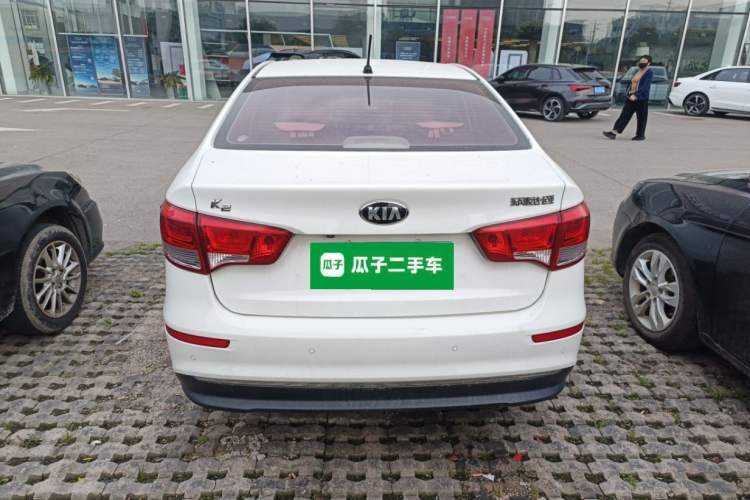 Used Kia K2 2015 Sedan 1.4L MT GLS Rear