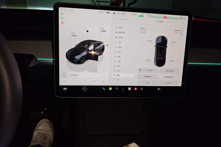 Used Tesla Model Y 2024 Rear-Wheel-Drive Version Audio And AC Panel