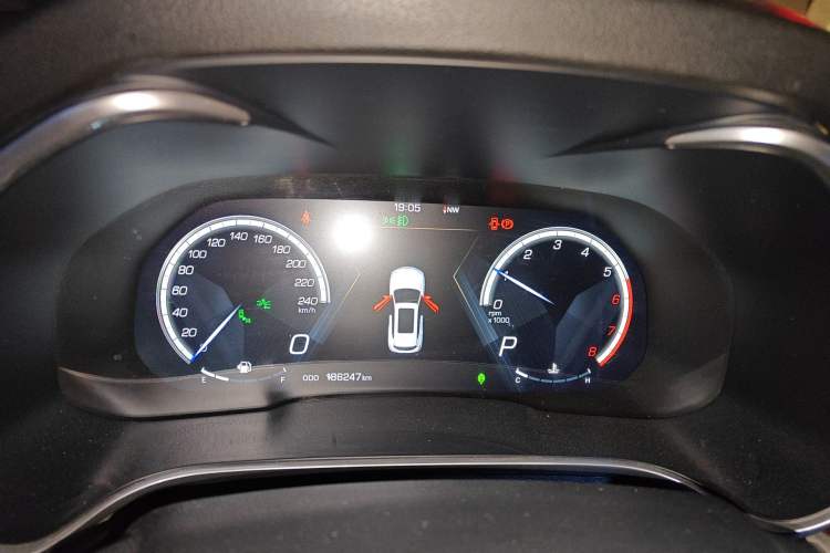 Used Wey VV6 2018 2.0T Four-Wheel Drive Flagship Version China V Standard Instrument Cluster