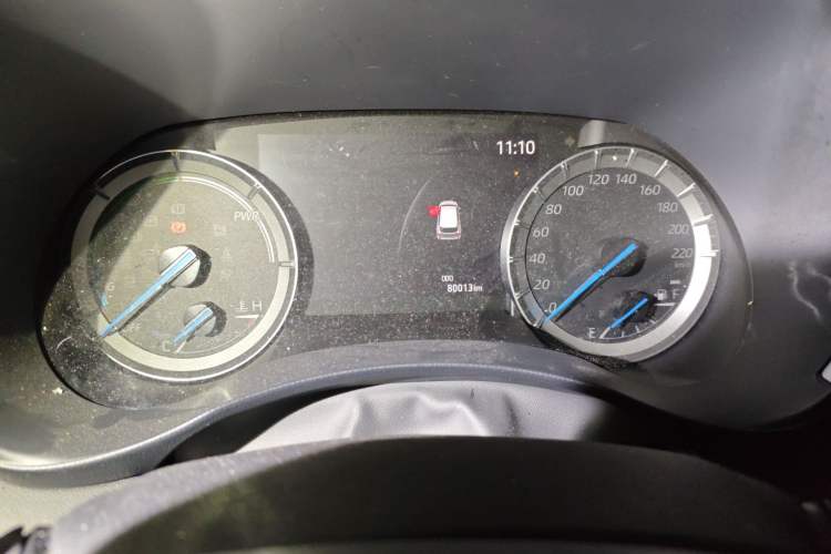 Used Toyota Highlander 2022 Dual-Engine 2.5L Two-Wheel Drive Prestige Edition 7-Seater Odometer Close Up