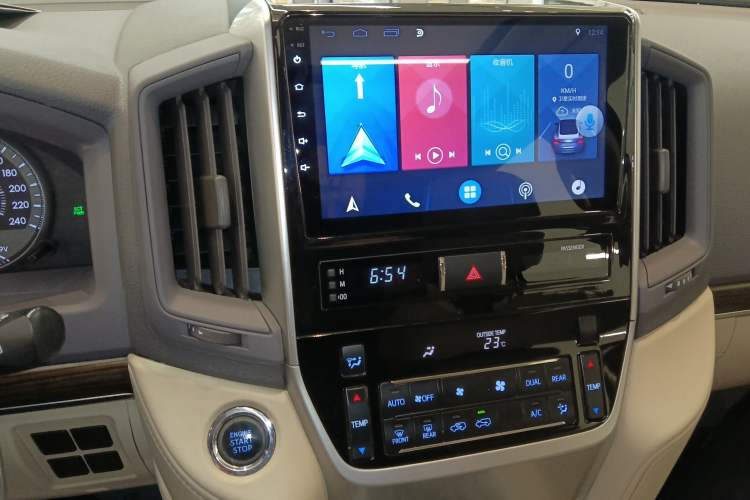 Used Toyota Land Cruiser  Audio And AC Panel
