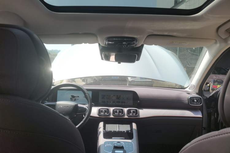 Used Chery Tiggo 9 C-DM 2025 1.5T 106KM Enjoy Edition 5 Seats Lithium-Ion Battery Headliner