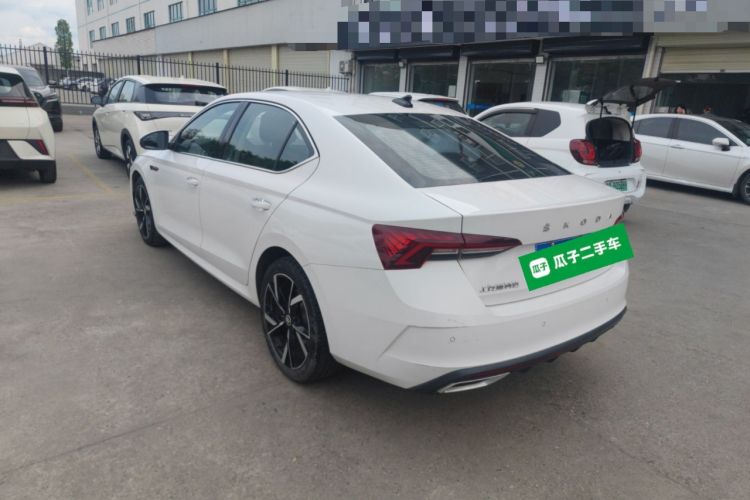 Used Skoda Octavia 2021 PRO TSI280 DSG Luxury Edition Rear Left 45 Deg