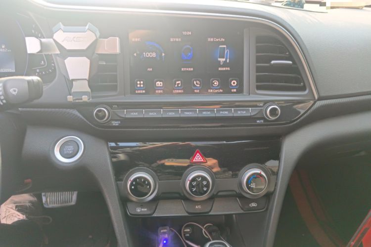 Used Hyundai Elantra (6th Generation / Lingdong) 2019 1.4T Dual-Clutch Xuan Dong · Dynamic Model Audio And AC Panel