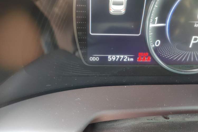 Used Lexus ES 2020 200 Excellence Edition Odometer Close Up