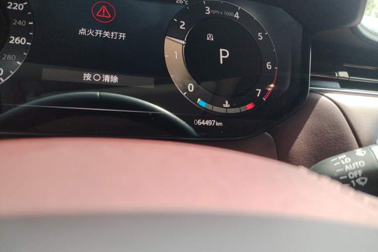 Used Land Rover Range Sport 2023 400PS Dynamic SE Odometer Close Up