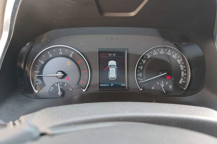 Used Wey VV5 2017 2.0T Ultra-Luxury Version Instrument Cluster