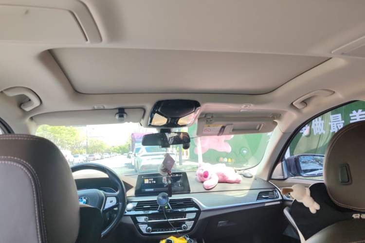 Used BMW 5 Series New Energy 2020 530Le Luxury Package Headliner