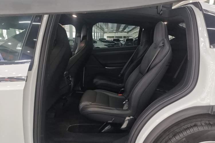 Used Tesla Model X 2016 X P100D Performance High-Performance Edition Left Rear Seat