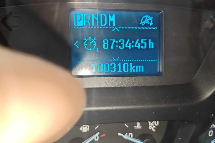 Used Ford Tourneo Custom 2020 2.0T Automatic Elite Edition China VI Standard Odometer Close Up