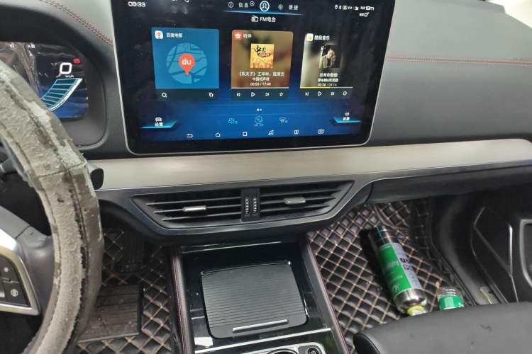 Used BYD Tang New Energy 2018 DM 2.0T All-Wheel Drive Smart Connect Genesis Edition 7 Seats China V Emission Standard Audio And AC Panel