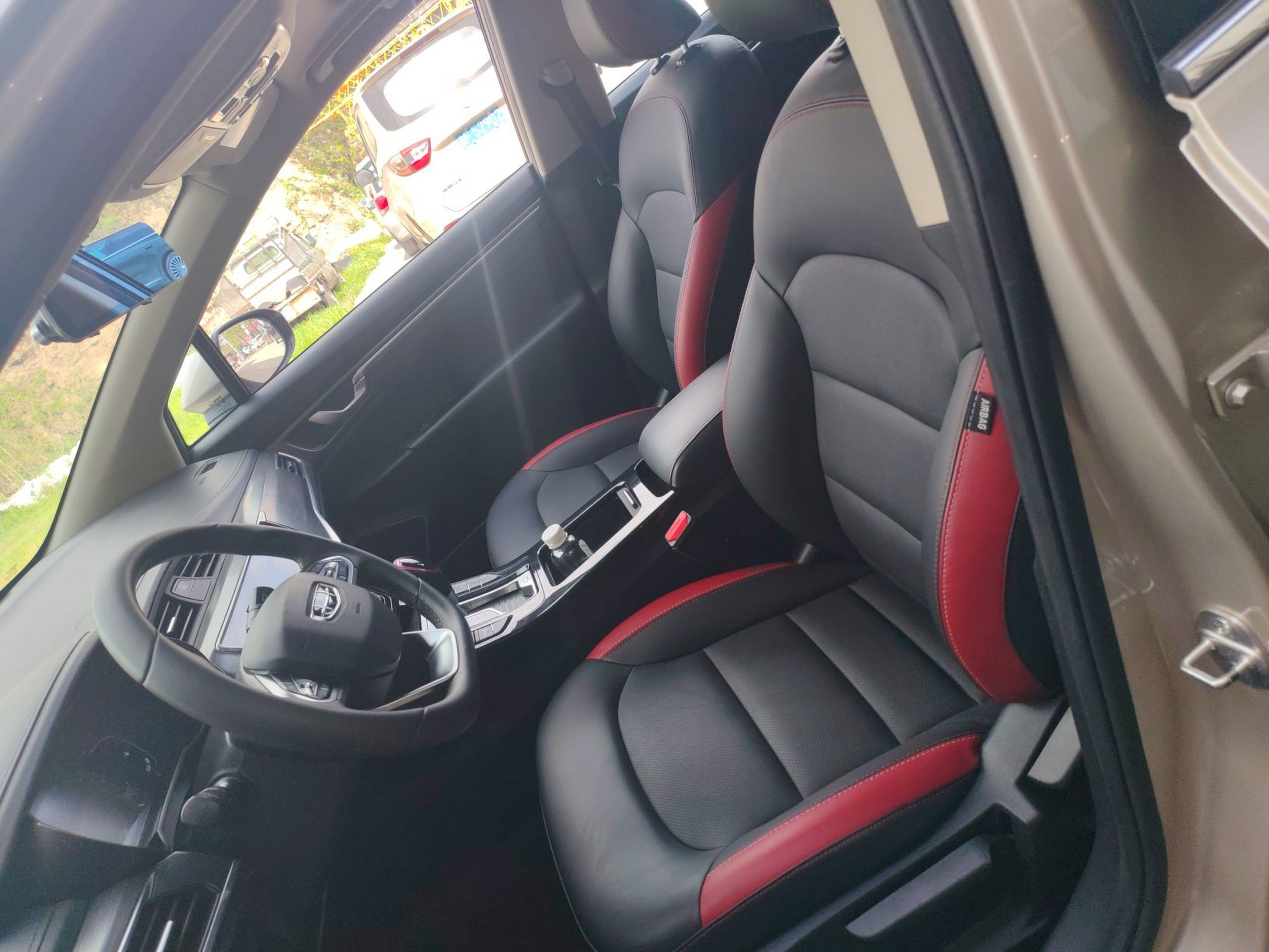 Avant de la voiture
