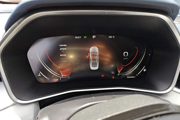 Used Geely Auto Preface 2021 2.0TD Flagship Edition Instrument Cluster