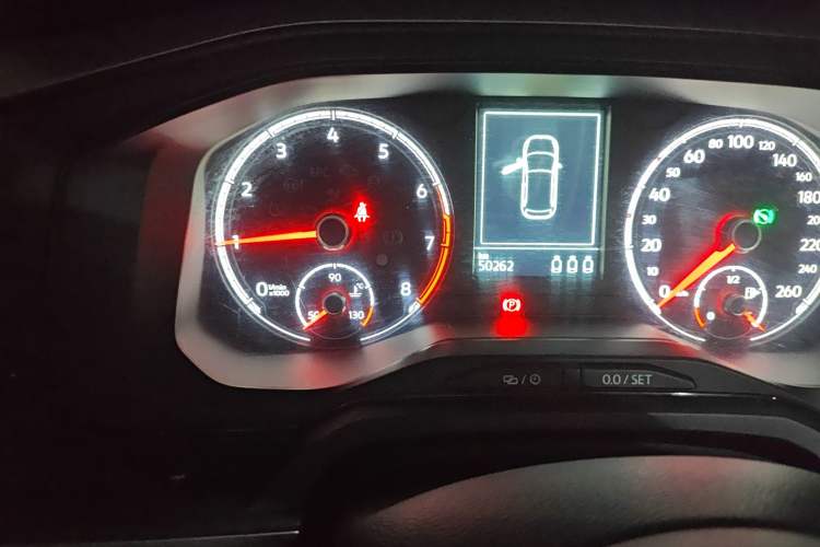 Used Volkswagen Polo 2019 Plus 1.5L Automatic Panoramic Enjoyment Edition Odometer Close Up