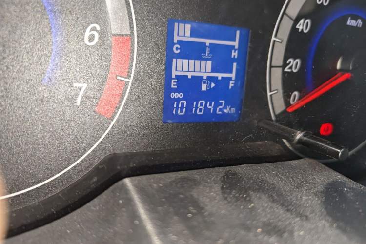 Used CHANGAN KAICHENG Star 2013 1.2L New Changan Star Standard Model Odometer Close Up