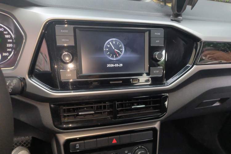 Used Volkswagen T-Cross 2020 280TSI DSG Comfort Edition Audio And AC Panel