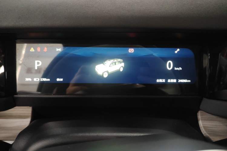 Used iCAR 03 2024 472km Four-Wheel Drive Long-Range Version Instrument Cluster