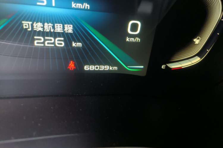 Used Geely Auto Emgrand 2020 1.5L CVT Upward Version Odometer Close Up