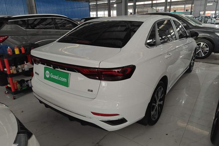 Used Geely Auto Emgrand 2022 4th Generation 1.5L CVT Flagship Model Rear Right 45 Deg