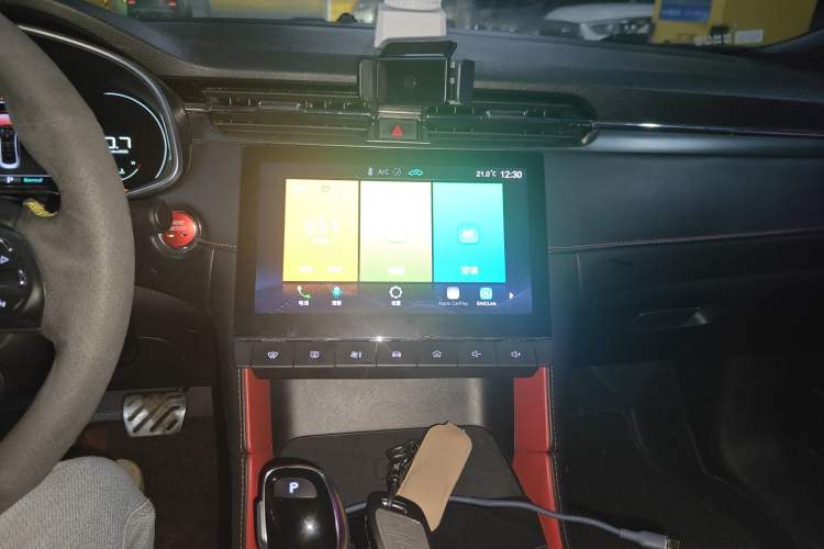 Used MG 6 2020 1.5T Automatic Trophy Luxury Edition Audio And AC Panel