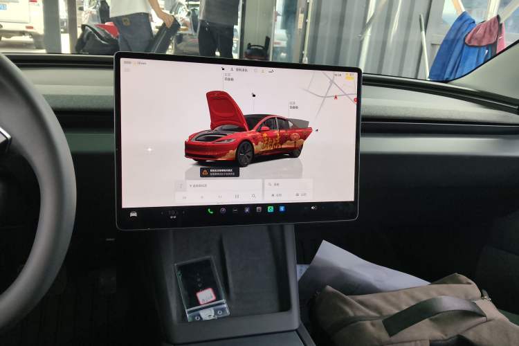 Used Tesla Model 3 2025 Rear-Wheel-Drive Version Audio And AC Panel