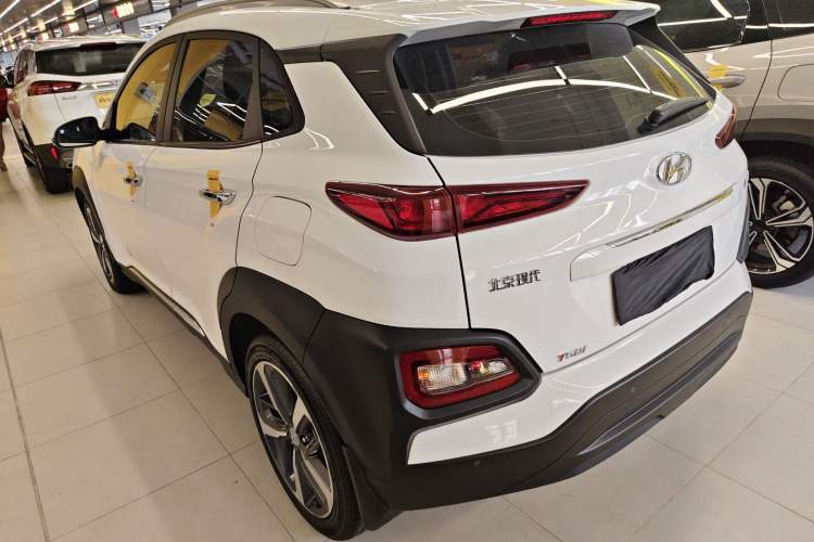 Used Hyundai ENCINO 2018 1.6T Dual-Clutch Zhilian Edition China V Standard Rear Left 45 Deg