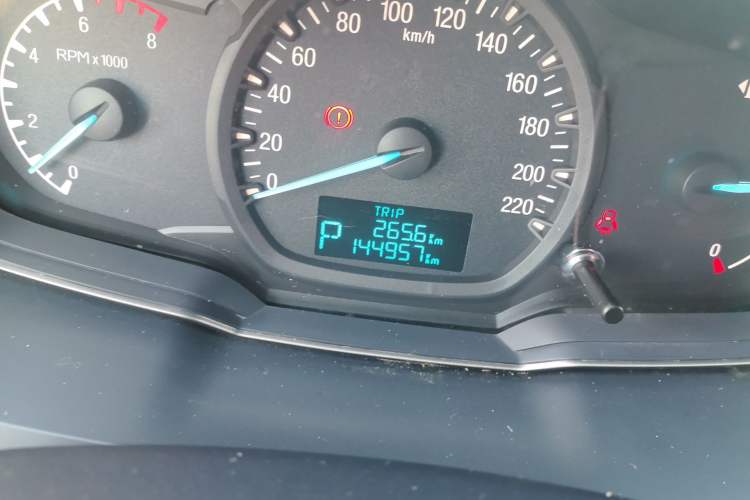 Used Ford Escort 2015 1.5L Automatic Comfort Edition Odometer Close Up