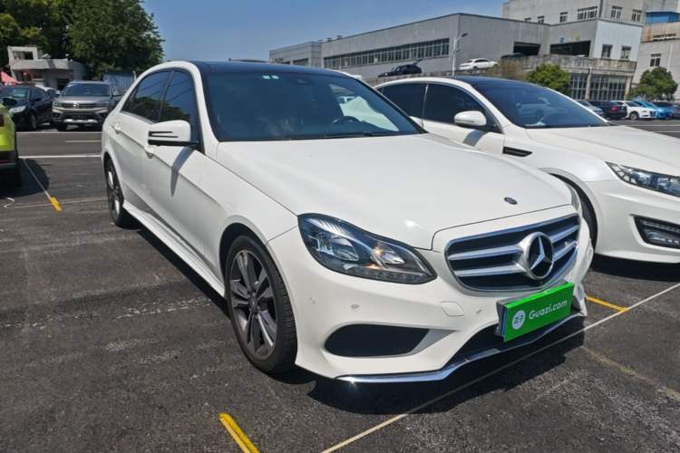 Used Mercedes-Benz E-Class 2015 Revised E 260 L Sporty and Stylish Edition Front Right 45 Deg
