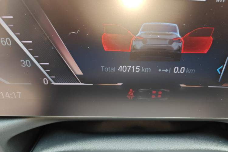 Used BMW 2 Series 2023 M240i Odometer Close Up