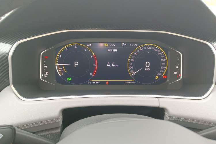 Used Volkswagen Tayron 2023 300TSI Two-Wheel-Drive Luxury Plus Advanced Edition Instrument Cluster