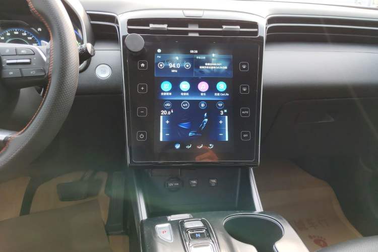 Used Hyundai Tucson 2023 Tucson L 1.5T Automatic Two-Wheel Drive GLX Elite Edition Audio And AC Panel