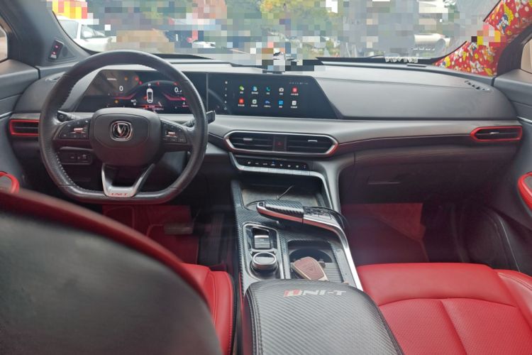 Used CHANGAN UNI-T 2021 1.5T Sport Edition Flagship Version Center Console