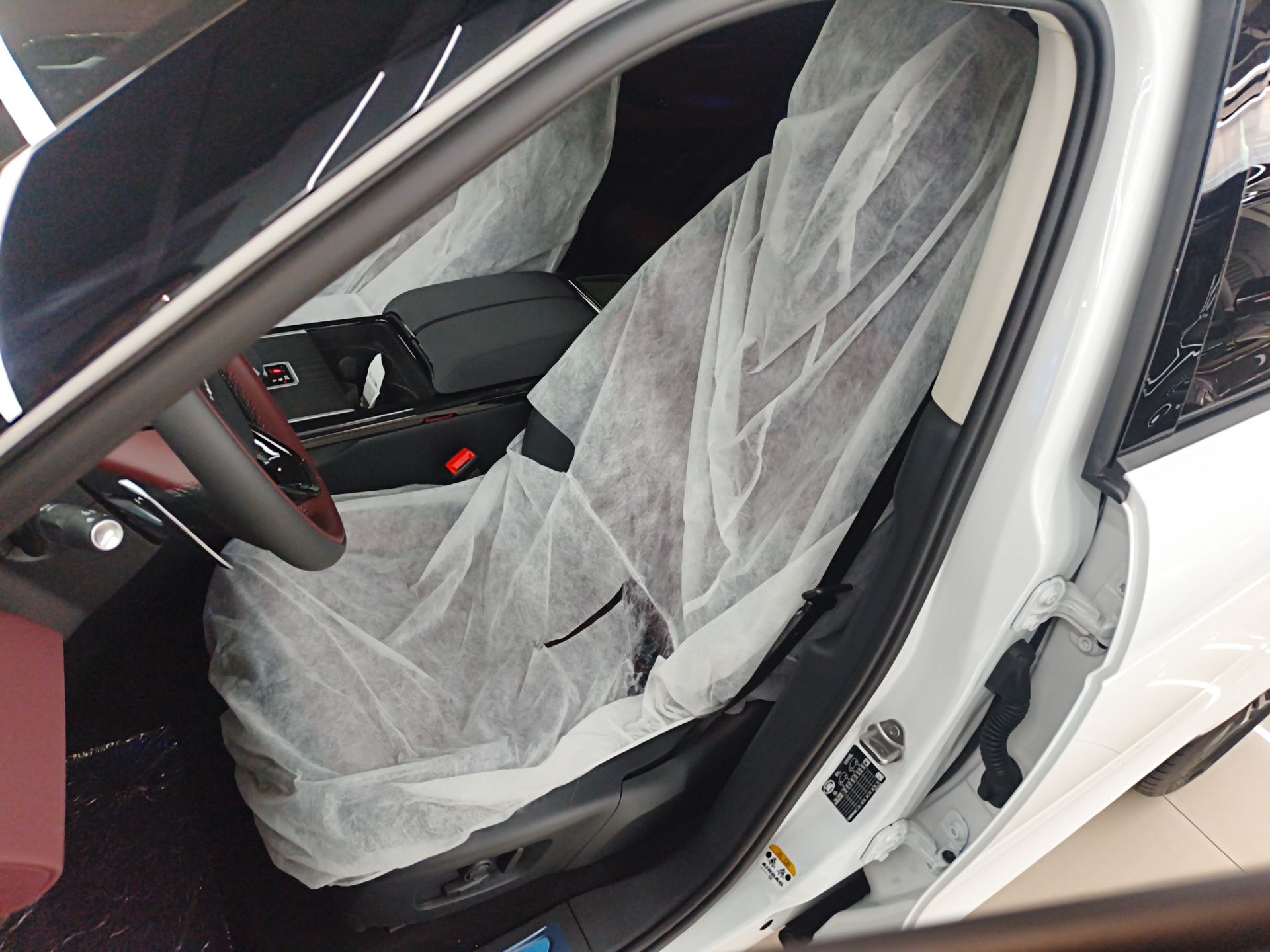 Avant de la voiture