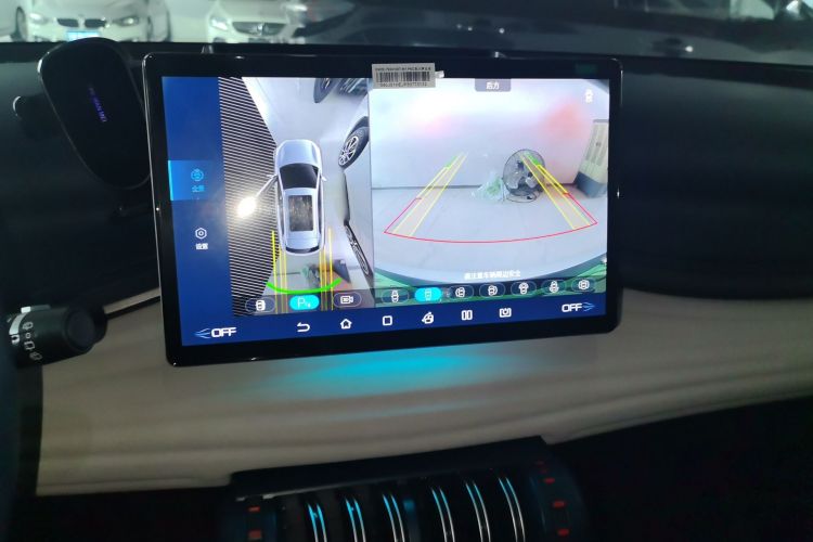 Used BYD Yuan PLUS 2022 430 km Luxury Version Audio And AC Panel