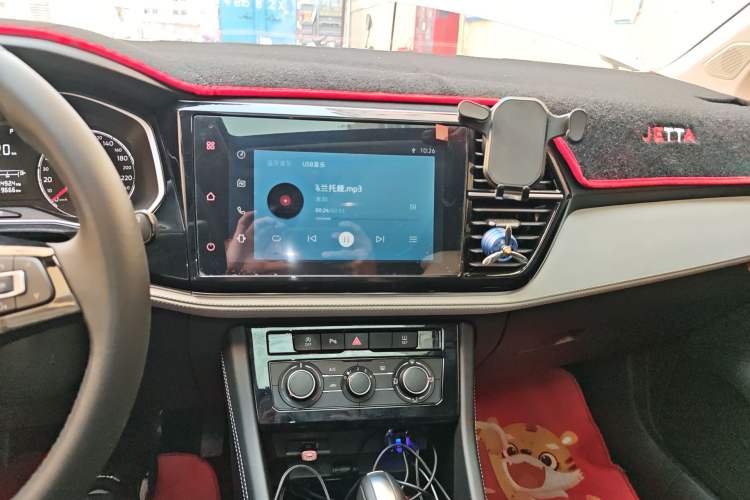 Used Jetta VS5 2022 280TSI Automatic Enjoyment Model Audio And AC Panel