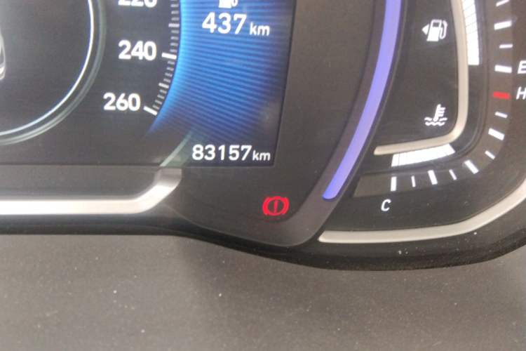 Used Hyundai Elantra (6th Generation / Lingdong) 2019 1.4T Dual-Clutch Xuan Dong · Dynamic Model Odometer Close Up