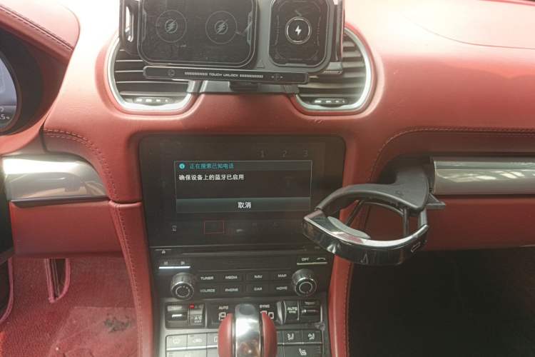 Used Porsche 718 2018 Boxster 2.0T Audio And AC Panel