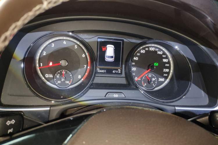 Used Volkswagen Teramont 2019 380TSI Four-Wheel Drive Luxury Version China VI Standard Instrument Cluster