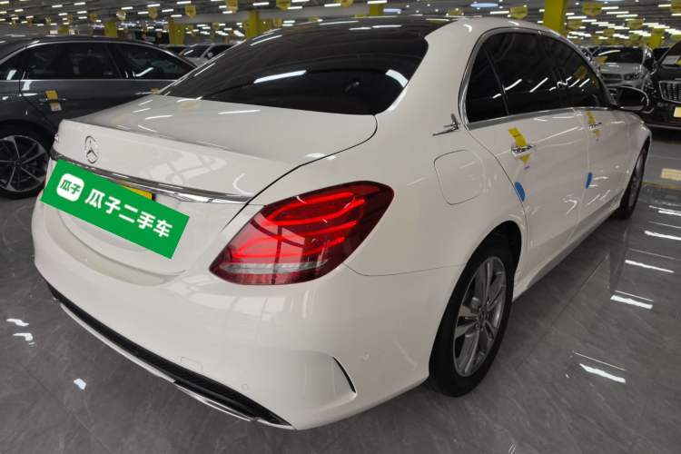 Used Mercedes-Benz C-Class 2018 C 200 L Sport Edition Rear Right 45 Deg