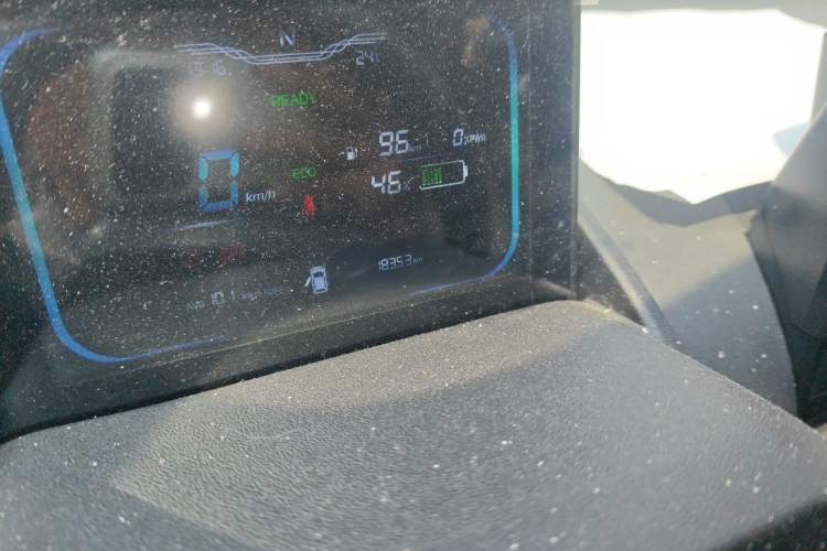 Used CHANGAN NEVO Lumin 2022 210km Sweet Edition Odometer Close Up