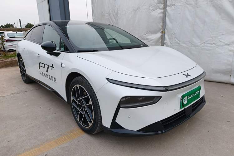 Used XPeng P7+ 2024 Long-Range Max Front Right 45 Deg