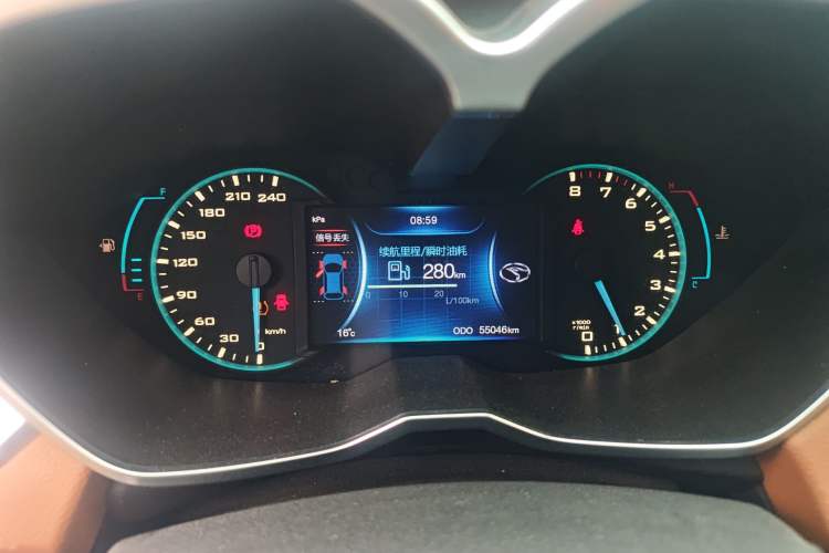 Used Soueast DX7 2015 1.5T Manual Luxury Model Instrument Cluster