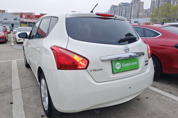 Used Nissan Tiida 2011 1.6L CVT Comfort Model Rear Left 45 Deg