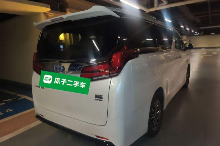 Used Toyota Alphard 2019 Dual-Engine 2.5L Luxury Edition Rear Right 45 Deg