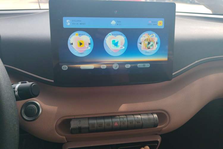 Used BYD Seagull 2024 Honor Edition 305km Dynamic Version Audio And AC Panel